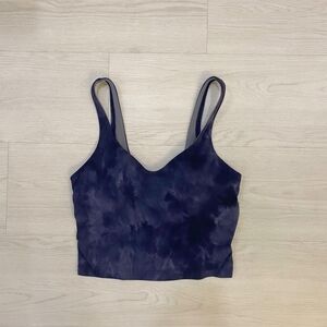 Lululemon 🍋 Align Tank - Asphalt Grey (diamond dye) Navy - Size 8
